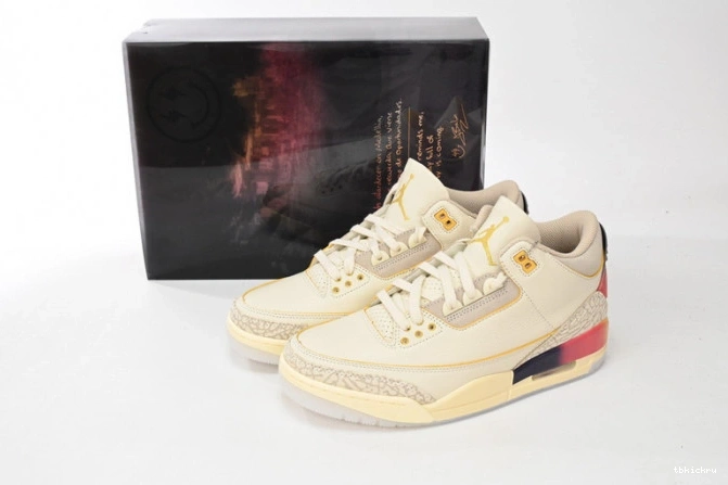 Rep TBkick Jordan Medellin x FN0344-901 J 3 Sunset Balvin Air 0717